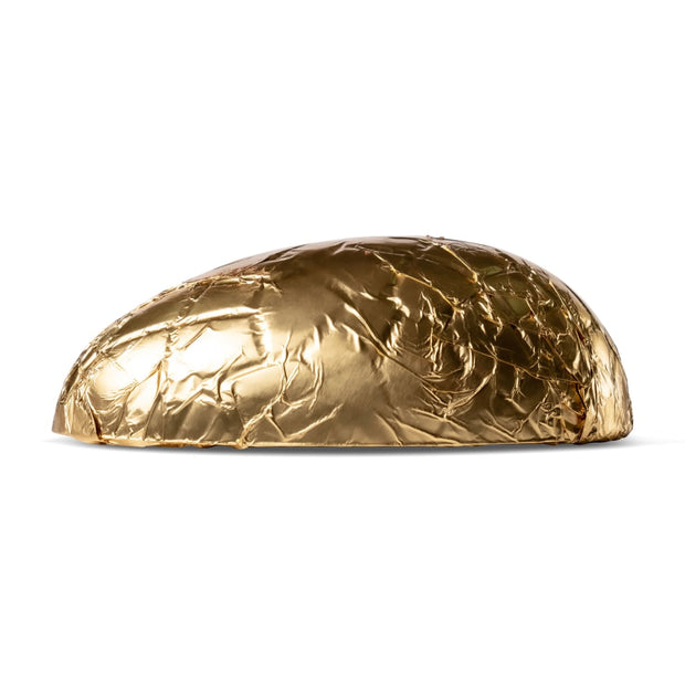 Milk Chocolate 1/2 Easter Egg with Foil 120mm - bulk