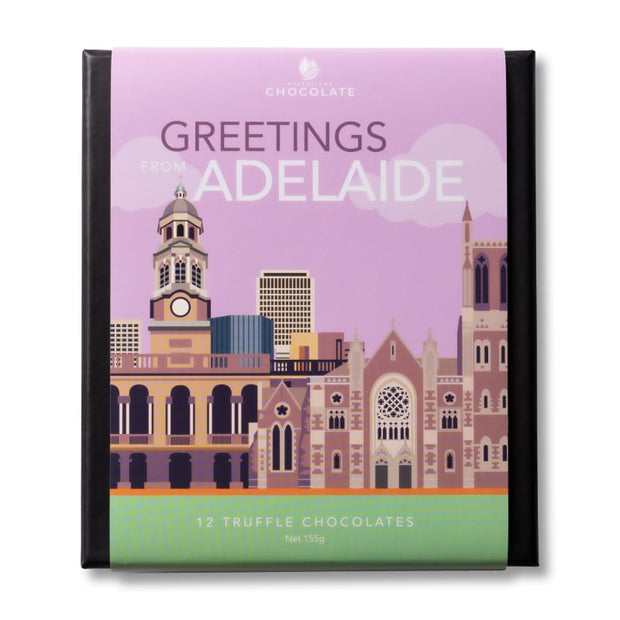 Greetings from Adelaide Truffles Gift Box 12pc