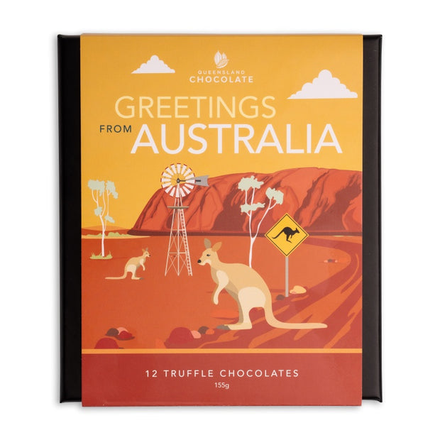 Greetings from Australia Truffles Gift Box 12pc