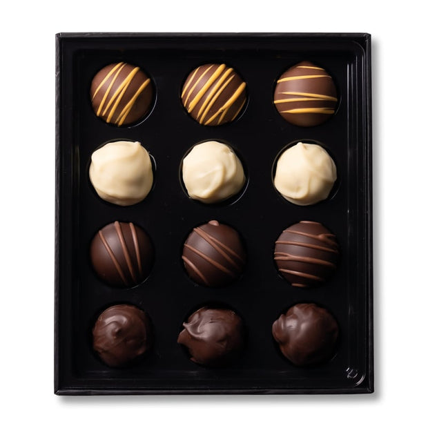 Greeting from Gold Coast Truffles Gift Box 12pc