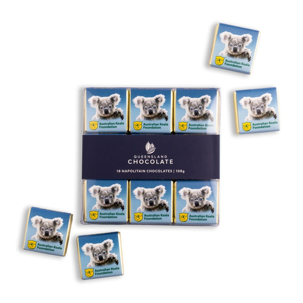 Napolitain Box Australian Koala Foundation 18pc 108g