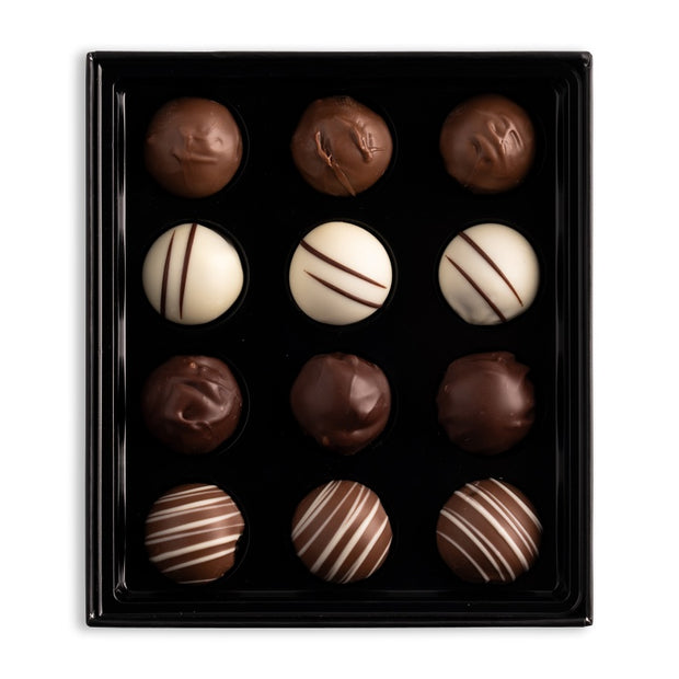 Greeting from Gold Coast Truffles Gift Box 12pc